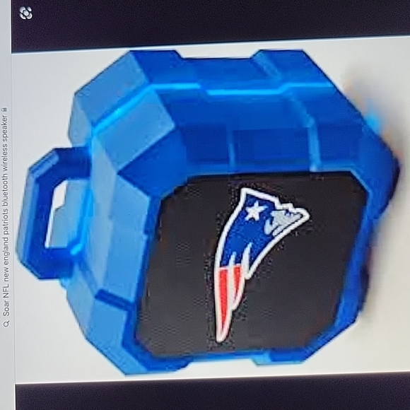 New in Box: NFL New England Patriots Bluetooth Wireless Speaker - Picture 7 of 7